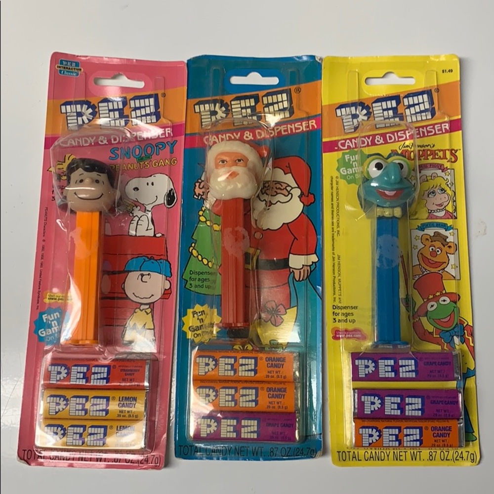🎄 HOLIDAY SPECIAL! 3 for $12 Set of vintage PEZ